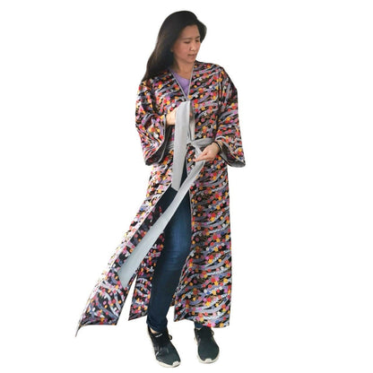 Boho Cotton Kmono Robe long for Women  kimono bathrobe ,Bohemian kimoono robe cotton.