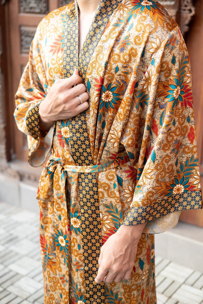 Kimono Robe ,Festival Wear, Night Dress - Kaftan Gift  Boyfriend - Boho