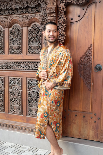 Kimono Robe ,Festival Wear, Night Dress - Kaftan Gift  Boyfriend - Boho