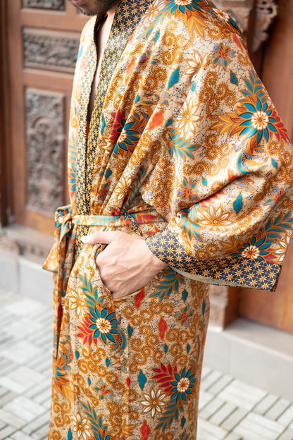 Kimono Robe ,Festival Wear, Night Dress - Kaftan Gift  Boyfriend - Boho