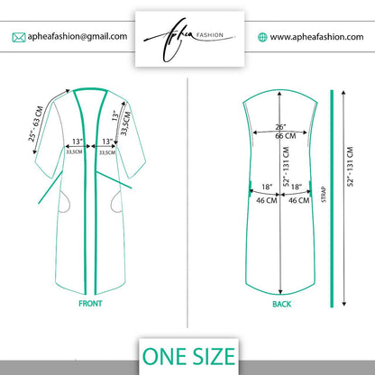 Organic Cotton Kimono Robe Bridesmaid Robe - Boho Style Bali Batik Silk Kimono Robe Dressing Gown - Turquoise Kimono Robes for Women