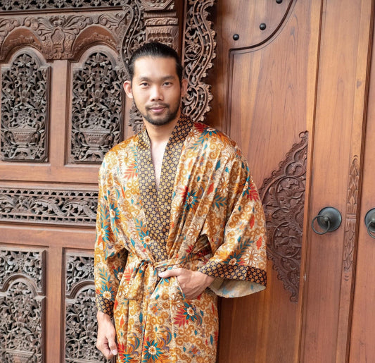 Kimono Robe ,Festival Wear, Night Dress - Kaftan Gift  Boyfriend - Boho