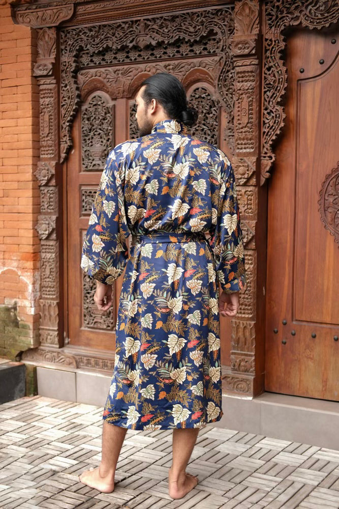 Dark Blue Kimono Male